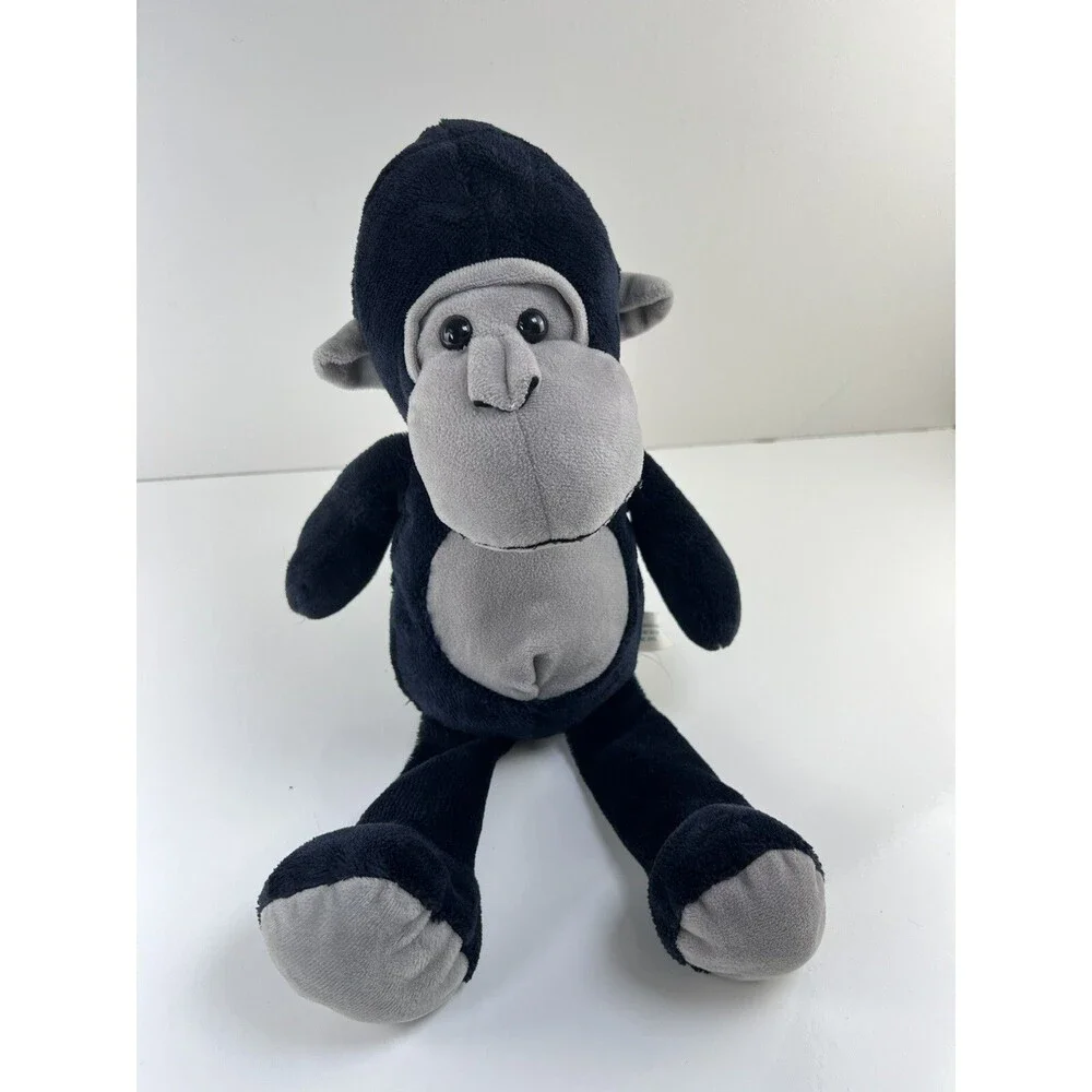Midwood Brands Stuffed Animal Silver Back Gorilla Ape Monkey Plush Toy Gift 18”